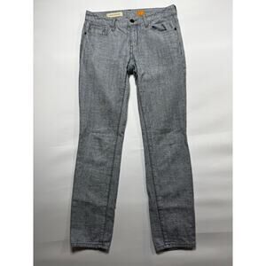Pilcro & The Letterpress Women's Stet Fit Skinny Blue Speckle Jeans - 27 (28x28)